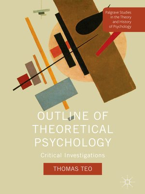 cover image of Outline of Theoretical Psychology